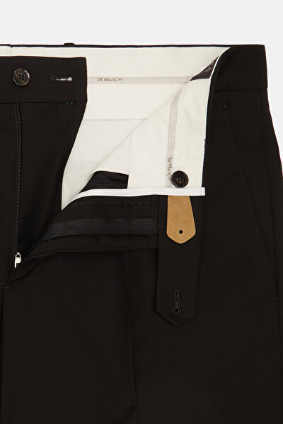 BLACK SERGE TROUSERS 10