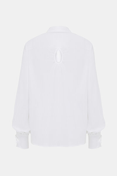WHITE LONG SLEEVE SHIRT 9