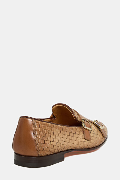 LIGHT BROWN LEATHER SHOE 3