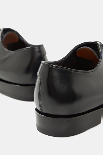 BLACK LEATHER SHOE 5