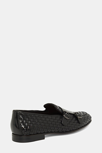 BLACK LEATHER SHOE 3