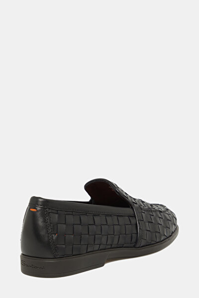 BLACK LEATHER SHOE 3