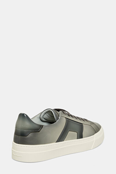 GREY LEATHER SHOE 3