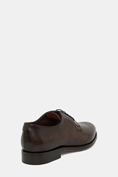 BROWN LEATHER SHOE 3