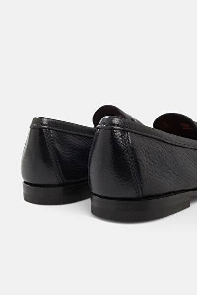 BANTLI DERİ LOAFER AYAKKABI 4