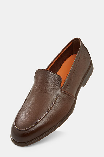 LIGHT BROWN LEATHER SHOE 5