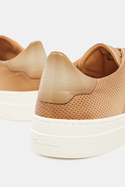 BEIGE LEATHER SHOE 5