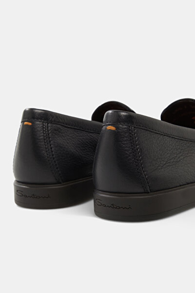 BLACK LEATHER SHOE 4
