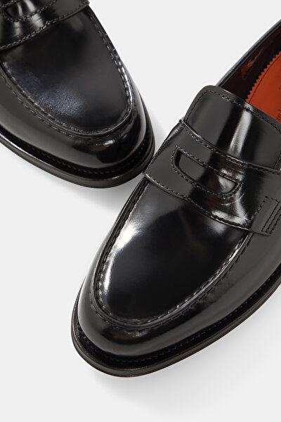 BANTLI DERİ LOAFER AYAKKABI 4