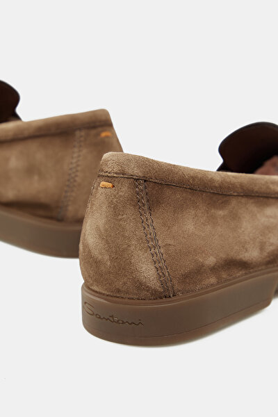 ÇİFT TOKALI SÜET DERİ LOAFER 5