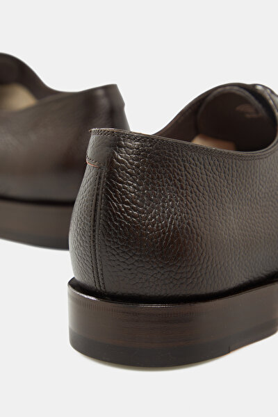 BROWN LEATHER SHOE 5
