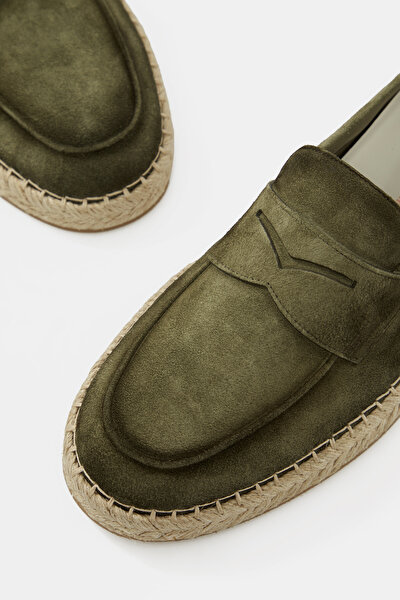 SÜET DERİ LOAFER AYAKKABI 4