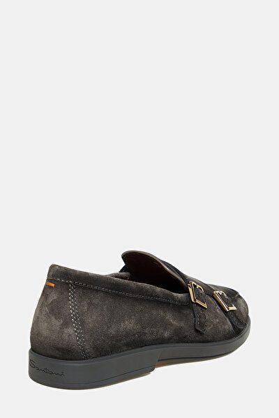 GREY LEATHER SHOE 3