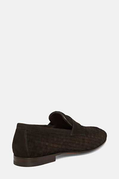 BROWN LEATHER SHOE 3