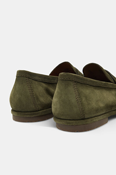 SÜET DERİ LOAFER AYAKKABI 4