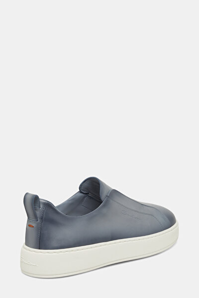 LIGHT BLUE LEATHER SHOE 3