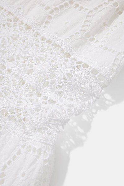 WHITE SLEEVELESS SUSPENDER DRESS 10