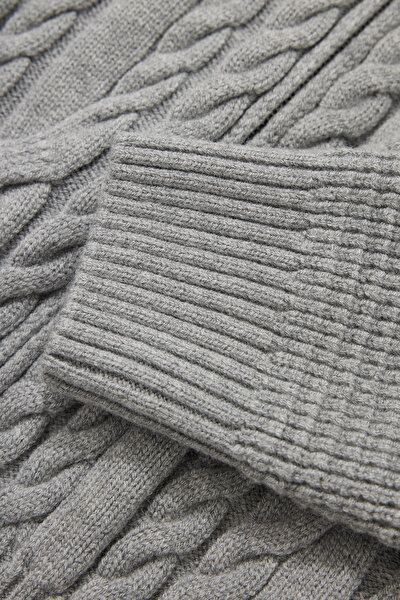 GRAY MELANGE TRICOT 4