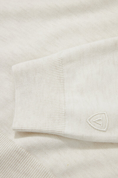ECRU POLO NECK TRICOT 4