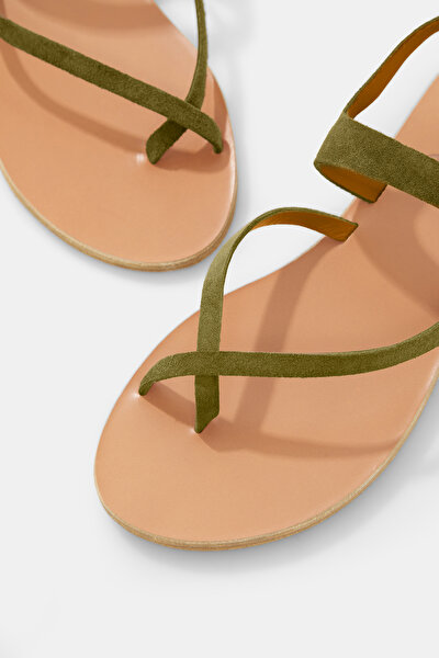 KHAKI SANDALS 4