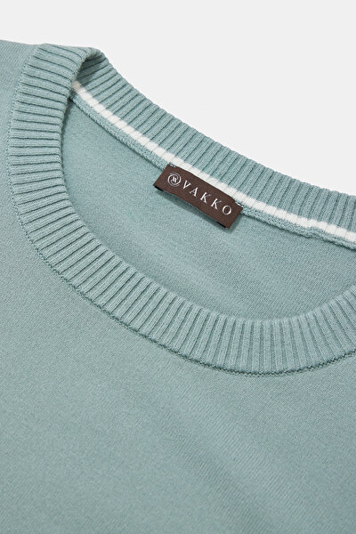 ECRU BASIC / ROUND NECKLINE TRICOT 9