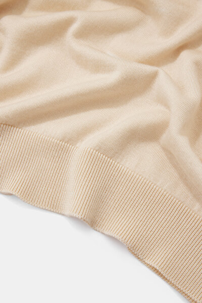 ECRU POLO NECK TRICOT 4