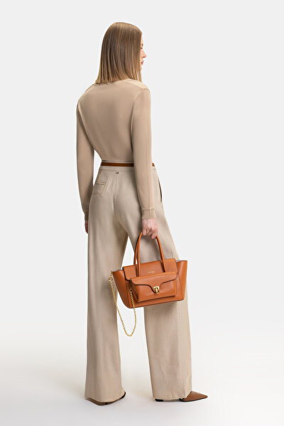 ORANGE V NECK TRICOT 5