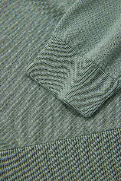 ECRU V NECK TRICOT 4