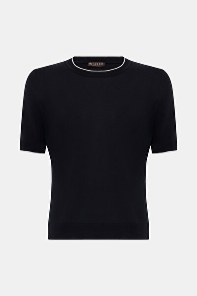WHITE BASIC / ROUND NECKLINE TRICOT 5
