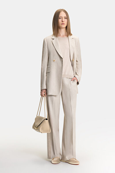 BEIGE BASIC / ROUND NECKLINE TRICOT 5