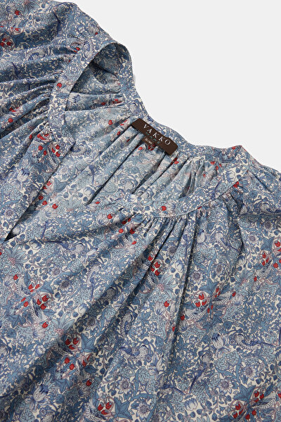 MULTICOLOR 3/4 SLEEVES DRESS 3