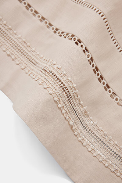 BEIGE SLEEVELESS SHORT DRESS 4