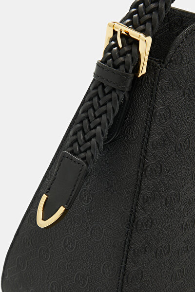 BLACK MONOGRAM BAG 4