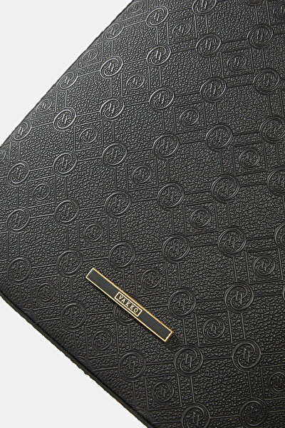 BLACK MONOGRAM BAG 5