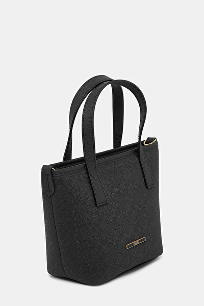 BLACK MONOGRAM BAG 3