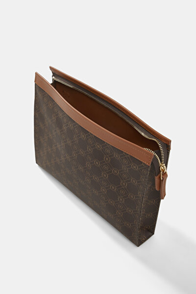 CAMEL MONOGRAM BAG 5