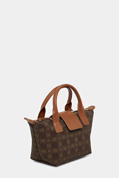 CAMEL MONOGRAM BAG 3