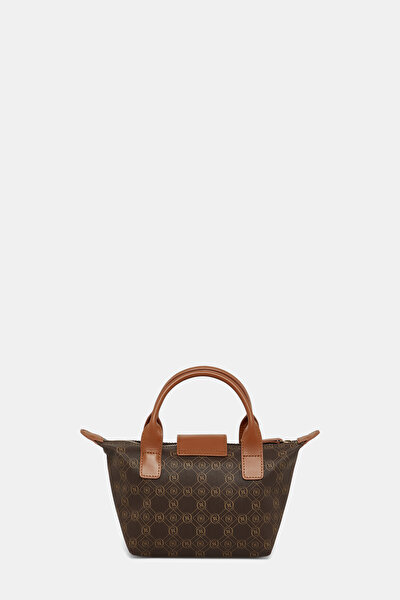 CAMEL MONOGRAM BAG 4