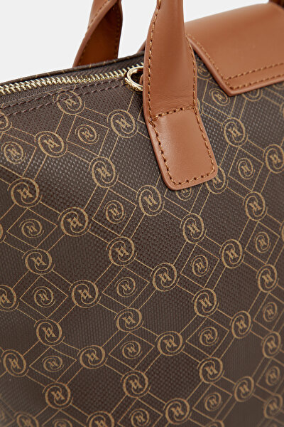 CAMEL MONOGRAM BAG 5