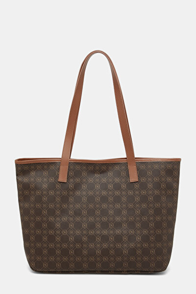 CAMEL MONOGRAM BAG 3