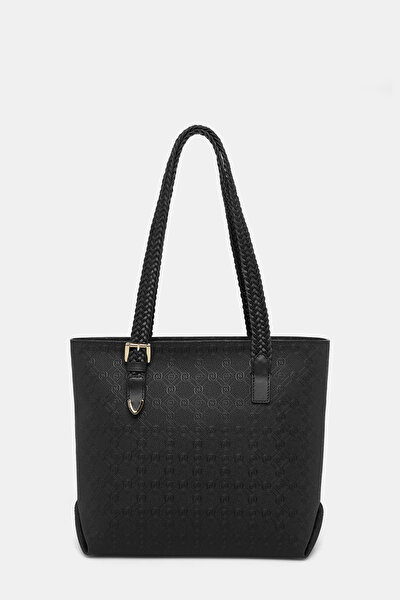 BLACK MONOGRAM BAG 3