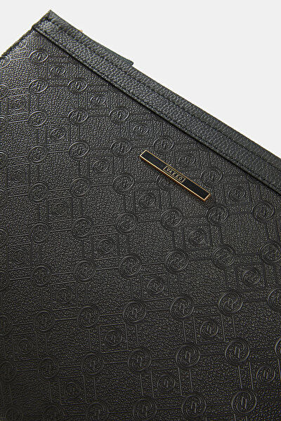 BLACK MONOGRAM BAG 5