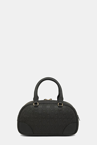 BLACK MONOGRAM BAG 4