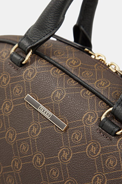 BLACK MONOGRAM BAG 5