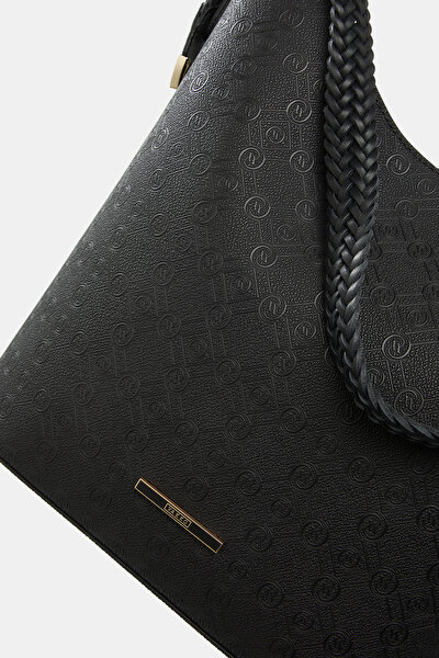 BLACK MONOGRAM BAG 4