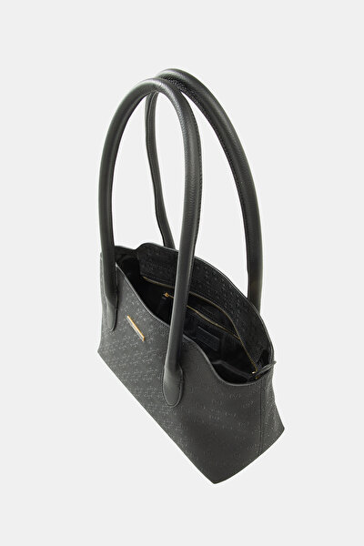 BLACK MONOGRAM BAG 5