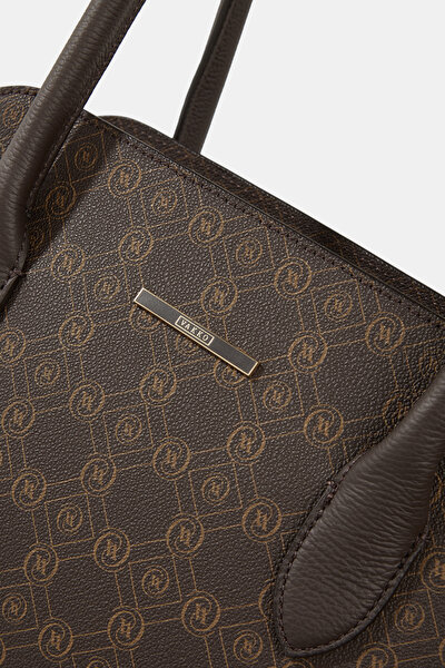 BEIGE MONOGRAM BAG 4
