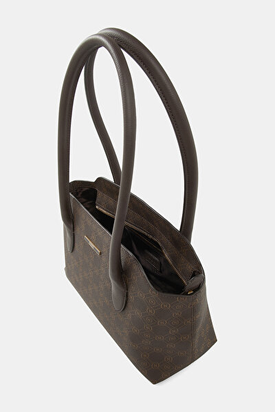 BEIGE MONOGRAM BAG 5