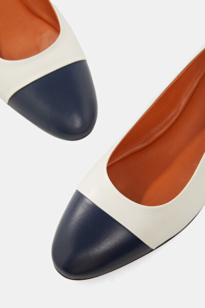 ECRU LEATHER SHOE 4
