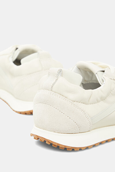 ECRU LEATHER SHOE 5
